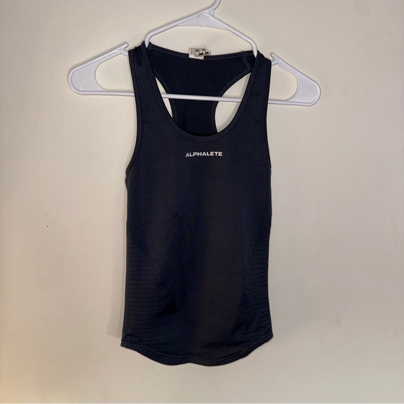 Alphalete Ozone Racerback Tanktop Grey XXS - Picture 1 of 5